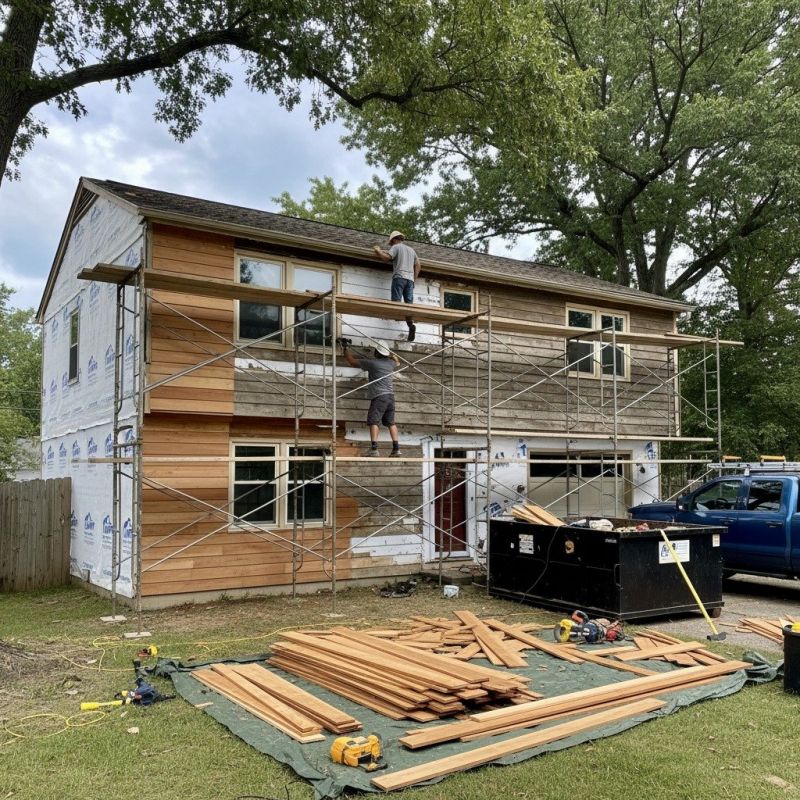 Cedar Siding Replacement